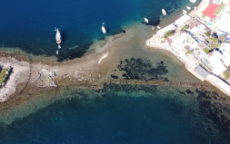 Bodrum'da Sular Çekilince “Kral Yolu” Ortaya Çıktı