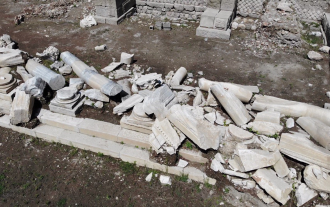 1600-yil-once-depremde-yikilan-yapilar-yeniden-ayaga-kaldirilacak