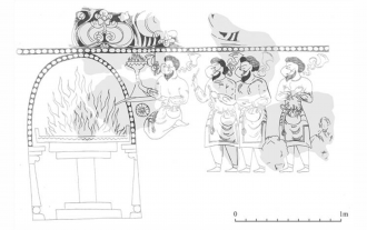 antik-duvar-resmi-kutsal-ates-tapinma-torenini-ortaya-cikariyor